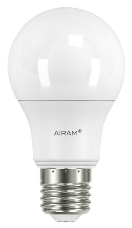 LED-lamppu Airam Pro A60 OP 12BX 830, E27, 3000K, 806lm