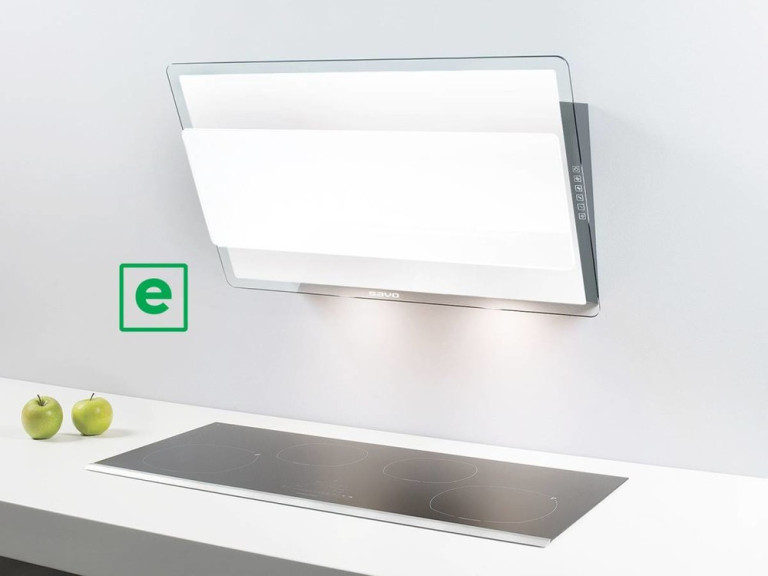 Savo Liesikupu eCH-6908-W 80cm LED valkoinen lasi