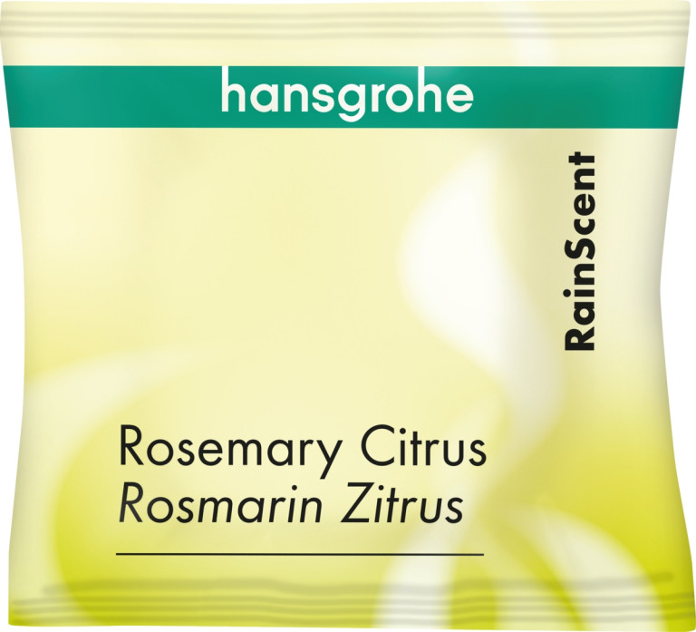 Suihkutuoksupakkaus Hansgrohe, rosmariini-sitrus, 5 kpl