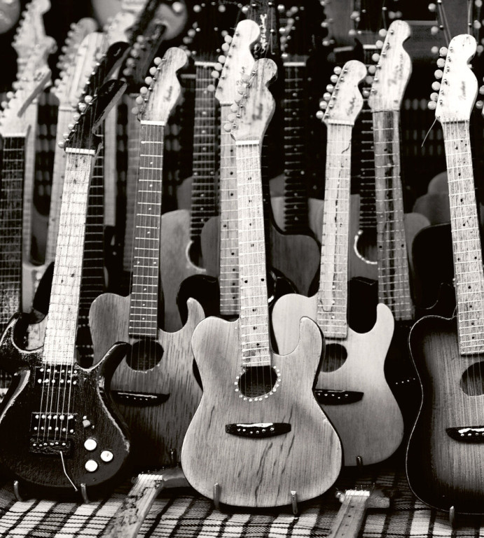 Dimex Kuvatapetti Guitars Collection 225x250cm