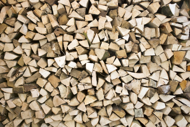 Dimex Kuvatapetti Timber Logs 375x250cm