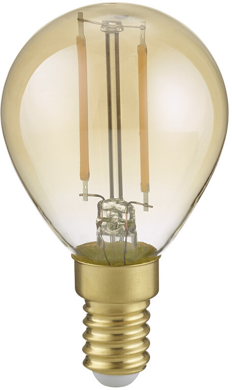 Trio Lamppu LED E14 filament vakiokupu 2W 225 lm 2700K ruskea