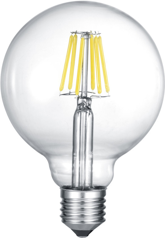 Trio LED-lamppu E27 filament globe Ø95mm 6W 810lm 2700K 3-portainen himmennys