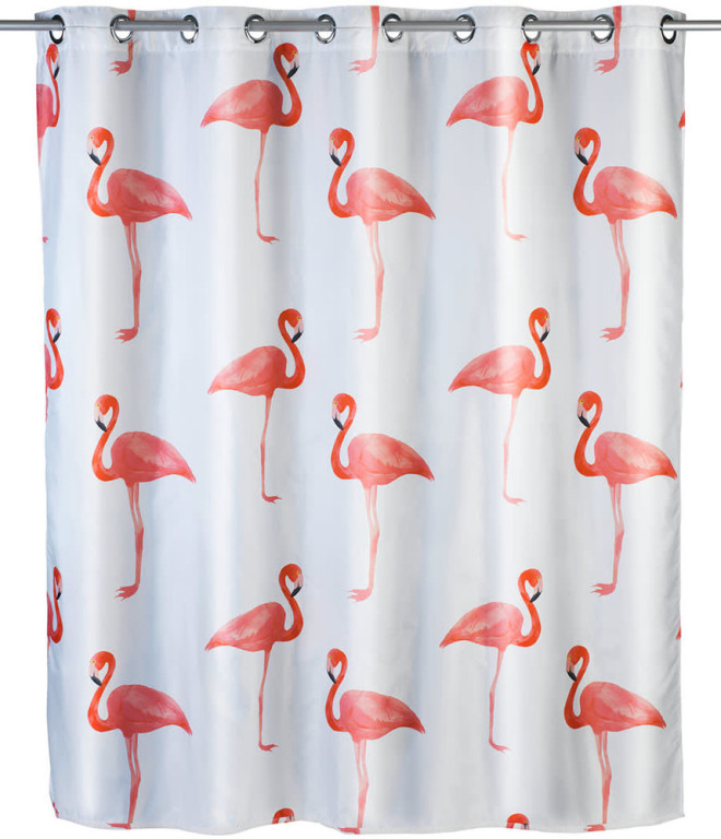 Wenko Tekstiilisuihkuverho  Flamingo Flex